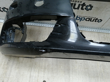 BA000172; Бампер передний; под паркт.; под омыват. (4G0 807 437) для Audi A6 C7/БУ; Оригинал; Р1, Мелкий дефект; 