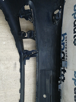 AA045789; Бампер передний; без паркт.; под омыват. (5M0807221N) для Volkswagen Golf Plus II (2009-2014)/БУ; Оригинал; Р2, Удовлетворительное; 