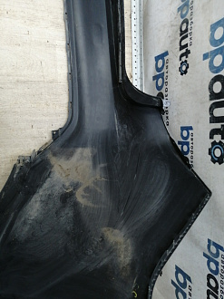 AA046120; Бампер задний; без паркт. (86611-4Y000) для Kia Rio III Sedan (2011- 2015)/БУ; Оригинал; Р1, Мелкий дефект; 