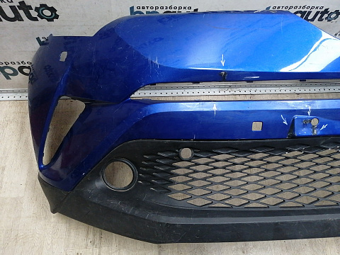 Фотография детали AA046109; Бампер передний; под омыват. (52119-F4010) для Toyota C-HR (2016- 2019)/БУ; Оригинал; Р2, Удовлетворительное; . Фото номер 16