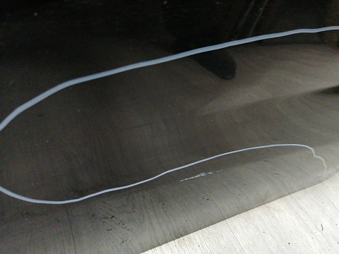 Фотография детали AA044947; Дверь задняя правая (82100-3TA0A) для Nissan Teana III (33) (2014-2020)/БУ; Оригинал; Р2, Удовлетворительное; . Фото номер 8