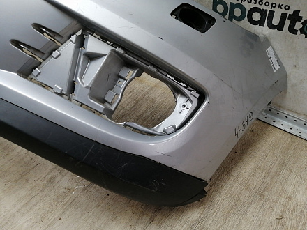 AA044349; Бампер передний, Sport-Style; без паркт.; под омыват. (5NU807221) для Volkswagen Tiguan I рест. (2011- 2016)/БУ; Оригинал; Р1, Мелкий дефект; 