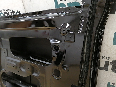AA032866; Дверь передняя правая, под молдинг (5700B846) для Mitsubishi Outlander/БУ; Оригинал; Р0, Хорошее; X38, Черный перламутр