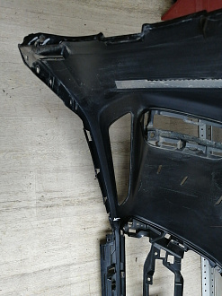 AA046307; Бампер передний; под паркт.; под омыват. (52119-48590) для Lexus RX IV рест. (2019 — 2022)/БУ; Оригинал; Р1, Мелкий дефект; 