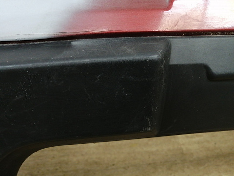 Фотография детали AA033833; Бампер передний; без паркт.; без омыват. (620227924R) для Renault Duster I (2011-2015)/БУ; Оригинал; Р1, Мелкий дефект; . Фото номер 7