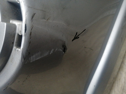 AA045778; Бампер передний; без паркт.; под омыват. (52119-42730) для Toyota Rav4 30 рест. V 2.4 (2009 - 2010)/БУ; Оригинал; Р1, Мелкий дефект; 