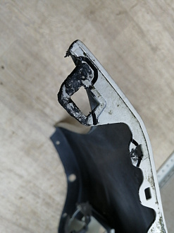 BA000206; Бампер передний; под паркт.; под омыват. (62022-1ME0H) для Infiniti/БУ; Оригинал; Р1, Мелкий дефект; 