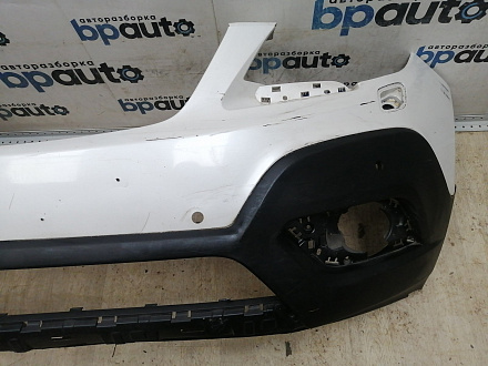 AA045560; Бампер передний; под паркт.; под омыват. (95122388) для Opel Mokka (2012 - 2015)/БУ; Оригинал; Р1, Мелкий дефект; 