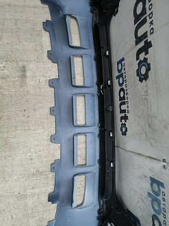 AA045796; Бампер передний; под паркт.; под омыват. (8R0 807 437 AH) для Audi Q5 I рест. (2012-2017)/БУ; Оригинал; Р1, Мелкий дефект; 