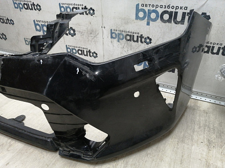 BA000120; Бампер передний; под паркт.; под омыват. (52119-06C40) для Toyota Camry/БУ; Оригинал; Р1, Мелкий дефект; 
