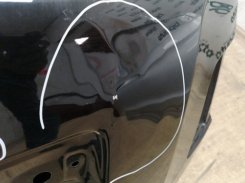 Фотография детали AA038011; Крышка багажника (K010M1LLAB) для Nissan Patrol Y62/БУ; Оригинал; Р2, Удовлетворительное; . Фото номер 8