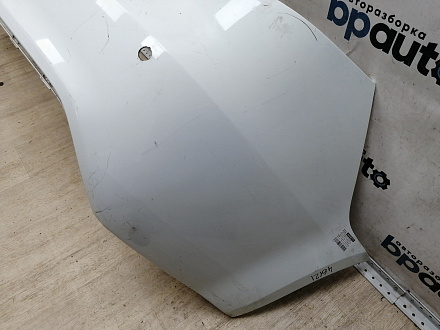 AA046121; Бампер задний; под паркт. (86611-4Y000) для Kia Rio III Sedan (2011- 2015)/БУ; Оригинал; Р1, Мелкий дефект; 