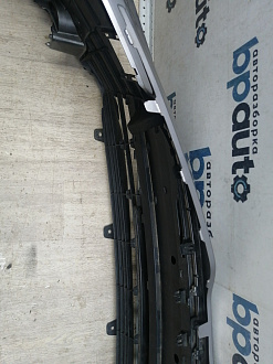 AA045790; Бампер передний; под паркт.; под омыват. (52119-06J20) для Toyota Camry 70 рест. (2021-2024)/БУ; Оригинал; Р2, Удовлетворительное; 