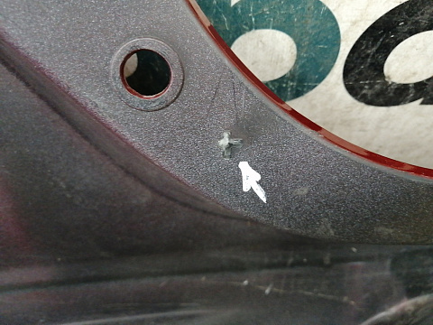 Фотография детали AA032561; Бампер задний; под паркт. (850229678R) для Renault Sandero Stepway/БУ; Оригинал; Р1, Мелкий дефект; . Фото номер 23