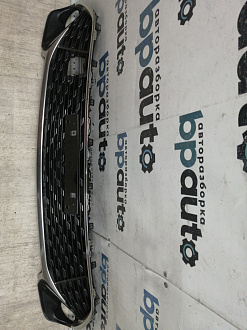 AA045454; Решетка переднего бампера (53112-06820) для Toyota Camry 55 рест.2 (2017 — 2018)/БУ; Оригинал; Р1, Мелкий дефект; 