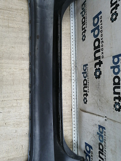 AA046117; Бампер задний; без паркт. (86611-4Y000) для Kia Rio III Sedan (2011- 2015)/БУ; Оригинал; Р1, Мелкий дефект; 