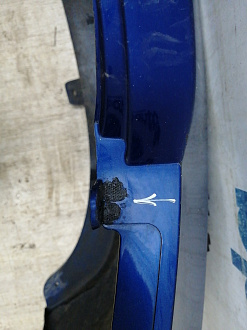 BA000148; Бампер задний; под паркт. (86611-4L200) для Hyundai Solaris I HB (2010- 2014)/БУ; Оригинал; Р1, Мелкий дефект; 