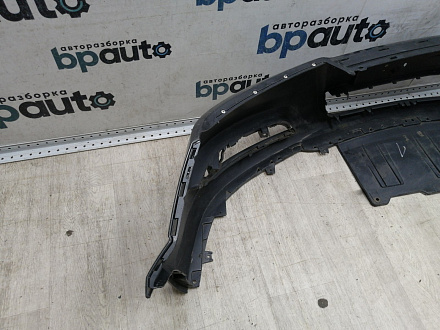 AA045411; Бампер передний; без паркт.; без омыват. (13225746) для Opel Astra/БУ; Оригинал; Р1, Мелкий дефект; 