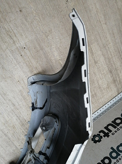 AA045692; Бампер передний; без паркт.; под омыват. (1T0 807 221 M) для Volkswagen Touran II (2010-2015)/БУ; Оригинал; Р1, Мелкий дефект; 