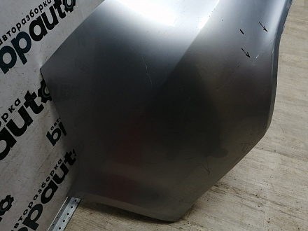 AA046119; Бампер задний; без паркт. (86611-4Y000) для Kia Rio III Sedan (2011- 2015)/БУ; Оригинал; Р1, Мелкий дефект; 