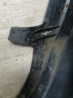 AA045539; Бампер передний; под паркт.; без омыват. (52119-50890) для Lexus LS IV (2006- 2009)/БУ; Оригинал; Р2, Удовлетворительное; 