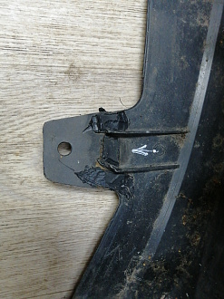 AA045539; Бампер передний; под паркт.; без омыват. (52119-50890) для Lexus LS IV (2006- 2009)/БУ; Оригинал; Р2, Удовлетворительное; 