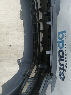 AA045719; Бампер передний; без паркт.; без омыват. (2K5807221A) для Volkswagen Caddy III рест. (2010-2015)/БУ; Оригинал; Р1, Мелкий дефект; 