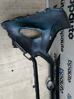 BA000258; Бампер передний; без паркт.; под омыват. (52119-0R280) для Toyota Rav4 50 (2019 -2025)/БУ; Оригинал; Р1, Мелкий дефект; 