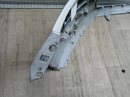 AA046147; Бампер передний; под паркт.; под омыват. (BS71-17757-A) для Ford Mondeo/БУ; Оригинал; Р1, Мелкий дефект; 