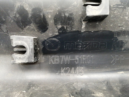 AA035366; Накладка задней правой двери (KB7W-51RC1) для Mazda CX-5 II (2017-2021)/БУ; Оригинал; Р1, Мелкий дефект; 