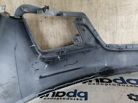 Фотография детали AA045381; Бампер передний; под паркт.; без омыват. (01859562) для Geely Emgrand X7 рест. 2 (2018-2021)/БУ; Оригинал; Р1, Мелкий дефект; . Фото номер 20