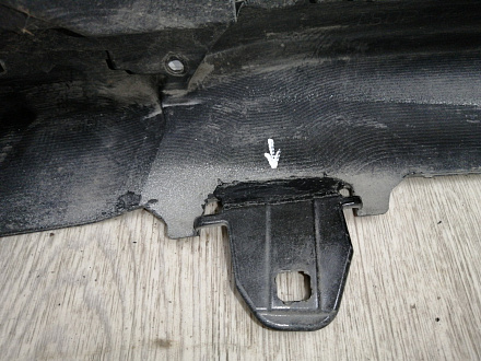 AA045398; Бампер передний; под паркт.; под омыват. (52119-06C40) для Toyota Camry/БУ; Оригинал; Р1, Мелкий дефект; 