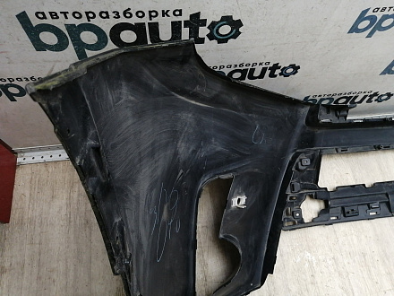 AA045971; Бампер передний; под паркт.; без омыват. (52119-0E350) для Toyota Highlander III рест. (2016 — 2019)/БУ; Оригинал; Р2, Удовлетворительное; 