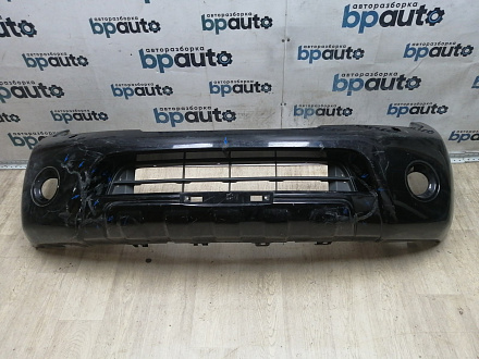 AA045064; Бампер передний; без паркт.; под омыват. (62022-5X00H) для Nissan Pathfinder III рест. (2010-2014)/БУ; Оригинал; Р2, Удовлетворительное; 