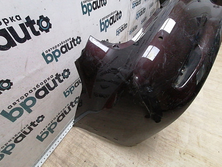 AA045384; Бампер задний, под накладку; под паркт. (85022-1LA0H) для Infiniti QX80 I рест. (2014-2017)/БУ; Оригинал; Р1, Мелкий дефект; 