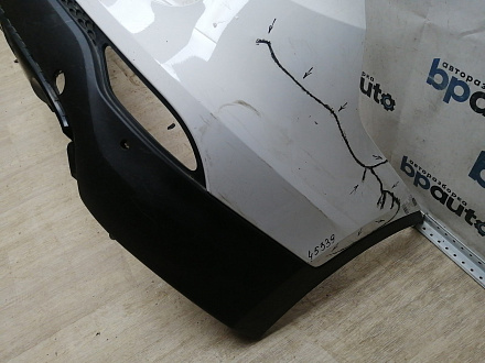 AA045339; Бампер задний (86611-2W000) для Hyundai Santa Fe III (2012 - 2015)/БУ; Оригинал; Р2, Удовлетворительное; 