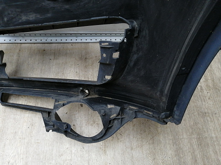 AA045536; Бампер передний; под паркт.; под омыват. (4L0 807 437) для Audi Q7 I (2005-2010)/БУ; Оригинал; Р1, Мелкий дефект; 