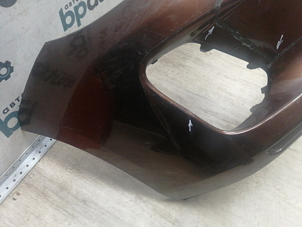 AA045771; Бампер передний; без паркт.; под омыват. (BGV450031) для Mazda 3 BL/БУ; Оригинал; Р2, Удовлетворительное; 