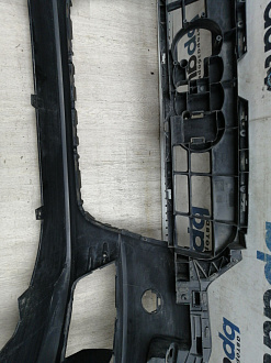 BA000172; Бампер передний; под паркт.; под омыват. (4G0 807 437) для Audi A6 C7/БУ; Оригинал; Р1, Мелкий дефект; 