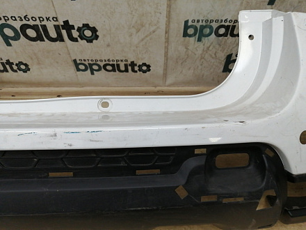 AA033740; Бампер задний; под паркт. (850225435R) для Renault Duster I рест. (2015-2021)/БУ; Оригинал; Р1, Мелкий дефект; 