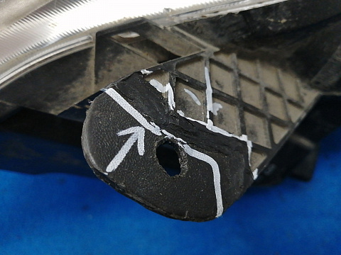 Фотография детали AA029246; Фара галоген правая (95488418) для Chevrolet Spark III (2009-2015)/БУ; Оригинал; Р1, Мелкий дефект; . Фото номер 16