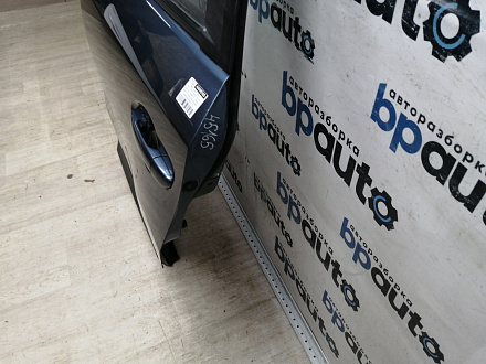 AA045165; Дверь задняя левая (KD53-73010) для Mazda CX-5/БУ; Оригинал; Р1, Мелкий дефект; (42B) Синий