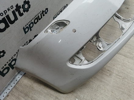 BA000247; Бампер передний; под паркт.; под омыват. (5M0807221N) для Volkswagen Golf Plus II (2009-2014)/БУ; Оригинал; Р1, Мелкий дефект; 