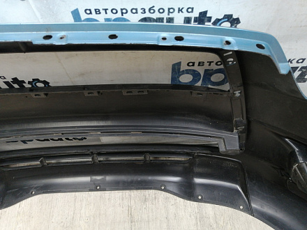 AA046290; Бампер передний; без паркт.; без омыват. (6400C950) для Mitsubishi ASX I (2010-2013)/БУ; Оригинал; Р1, Мелкий дефект; 