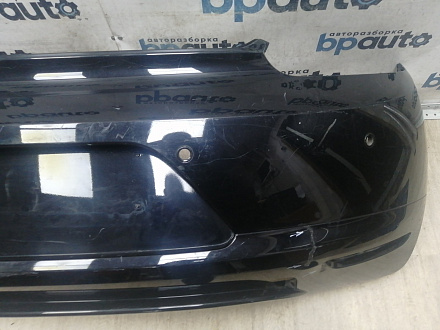 AA046042; Бампер задний; под паркт. (1K8807421M) для Volkswagen Scirocco (2009 - 2014)/БУ; Оригинал; Р1, Мелкий дефект; 