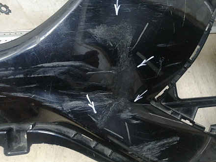 AA046005; Бампер передний; без паркт.; без омыват. (602002491AA) для Chery Tiggo/БУ; Оригинал; Р2, Удовлетворительное; 