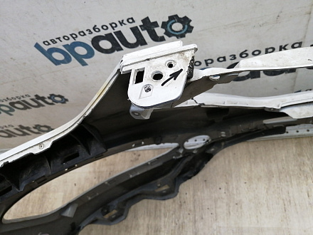 AA044979; Бампер передний; без паркт.; под омыват. (86511-2W000) для Hyundai Santa Fe III (2012 - 2015)/БУ; Оригинал; Р2, Удовлетворительное; 