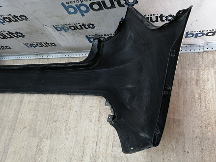 AA046115; Бампер задний; без паркт. (86611-4Y000) для Kia Rio III Sedan (2011- 2015)/БУ; Оригинал; Р1, Мелкий дефект; 