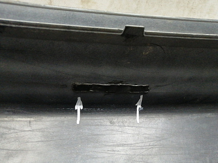 AA044345; Бампер задний; без паркт. (52159-12B30) для Toyota Corolla 150 рест. (2010-2013)/БУ; Оригинал; Р1, Мелкий дефект; 