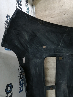 AA044518; Бампер передний; под паркт.; под омыват. (52119-60B20) для Toyota Land Cruiser 200 (2008 — 2012)/БУ; Оригинал; Р1, Мелкий дефект; 